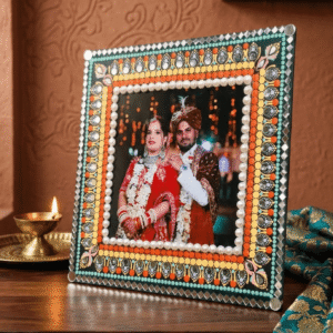 customized couple photo frame with mandala art handmade wedding photo frame mandala design personalized couple photo frame mdf board mandala art customized photo frame gift wedding couple frame handmade wall decor