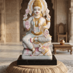 maa lakshmi marble idol for home temple goddess lakshmi statue white marble murti lakshmi idol for diwali puja decoration handcrafted lakshmi murti marble india laxmi mata statue for wealth prosperity