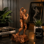 gym motivation desk decor statue bodybuilding champion artistic figurine luxury fitness room display sculpture
