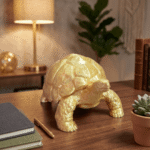 golden vastu turtle 3d printed statue vastu tortoise for prosperity and luck decorative golden turtle for office desk feng shui turtle statue for positive energy